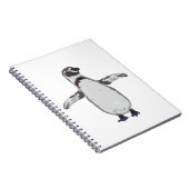 Cartoon Penguin Notizblock (Rechte Seite)