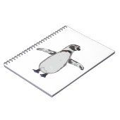 Cartoon Penguin Notizblock (Linke Seite)