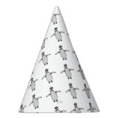 Cartoon Penguin Partyhütchen (Rechts)
