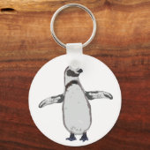 Cartoon Penguin Schlüsselanhänger (Vorderseite)