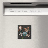 Cartoon Pet Magnet (In Situ (Geschirrspüler))