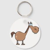 Cartoon Pferd Schlüsselanhänger (Rückseite)