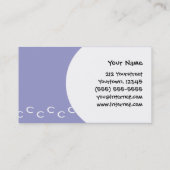 Cartoon-Pferd Visitenkarte (Rückseite)