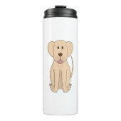 Cartoon Phantastisch Labrador Retriever Thermosbecher (Vorderseite)