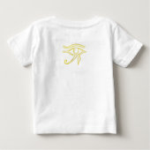 Cartoon Pharaoh & Eye of Horus T-Shirt Design (Rückseite)