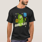 Cartoon Pickle Wanna Wilhelm Tell T-Shirt (Vorderseite)