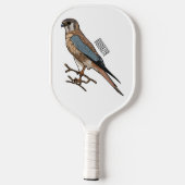 Cartoon Pickleball Schläger (Rückseite)