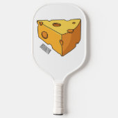 Cartoon Pickleball Schläger (Rückseite)