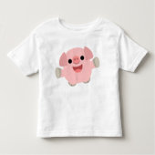 Cartoon Pig Children T - Shirt (Vorderseite)