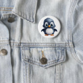 Cartoon Pinguin-Abbildung Button (Beispiel)