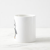 Cartoon Pinguin-Abbildung Kaffeetasse (Mittel)