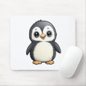 Cartoon Pinguin-Abbildung Mousepad (Mit Mouse)