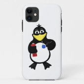 Cartoon Pinguin Case-Mate iPhone Hülle (Rückseite)