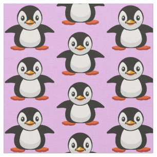 Cartoon-Pinguin Stoff