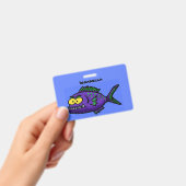 Cartoon Piranha Ausweis (Handheld)