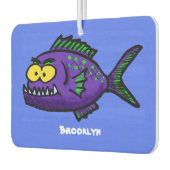 Cartoon Piranha Autolufterfrischer (Links)