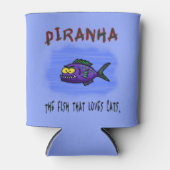 Cartoon Piranha Dosenkühler (Vorderseite)