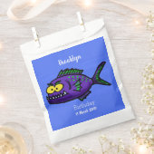 Cartoon Piranha Geschenktütchen (Ausgeschnitten)