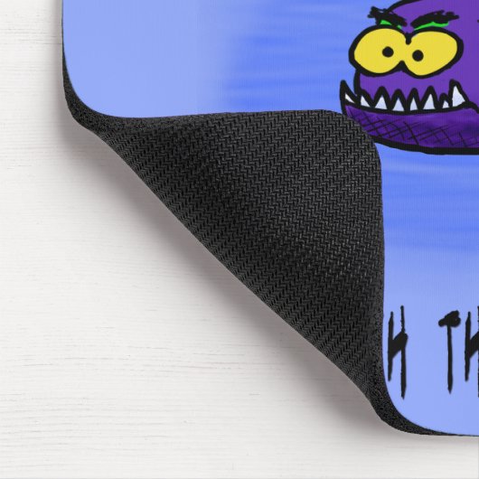Cartoon Piranha Mousepad (Ecke)
