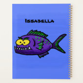 Cartoon Piranha Planer (Rückseite)