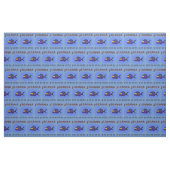 Cartoon Piranha Stoff (Fat Quarter (45,7 x 55,9 cm))