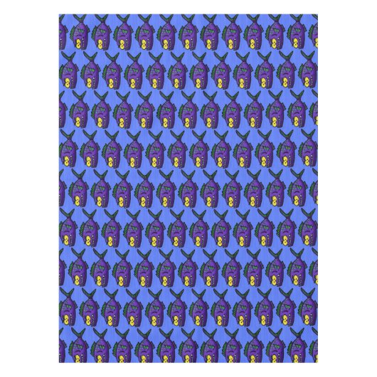 Cartoon Piranha Tischdecke (Vorderseite)