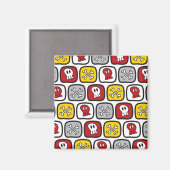 Cartoon Pirate / Skeleton Skulls & Bones Spaß Kind Magnet (Vorderseite/Rückseite)