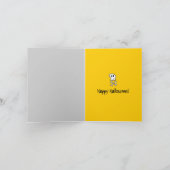 Cartoon Pirate Skulls & Bones KinderHalloween Karte (Innenseite)