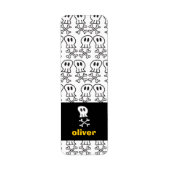 Cartoon Pirate Skulls & Bones Party Labels (Vorne)