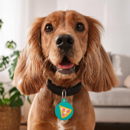 Cartoon Pizza Slice Tiermarke