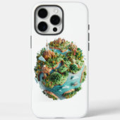 Cartoon Planet Case-Mate iPhone Hülle (Rückseite)