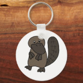 Cartoon Platypus Schlüsselanhänger (Vorderseite)