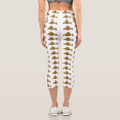 Cartoon Pleco Capri Leggings (Rückseite)