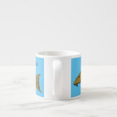 Cartoon Pleco Espressotasse (Rückseite)