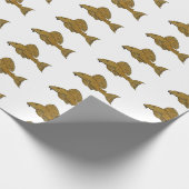 Cartoon Pleco Geschenkpapier (Ecke)