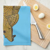 Cartoon Pleco Geschirrtuch (Viertel Falte)
