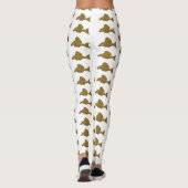 Cartoon Pleco Leggings (Rückseite)