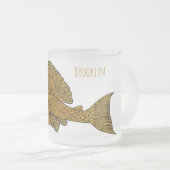 Cartoon Pleco Mattglastasse (VorderseiteRechts)