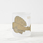 Cartoon Pleco Mattglastasse (Mittel)