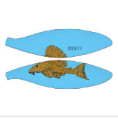 Cartoon Pleco Mini Basketball (Panele)