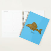 Cartoon Pleco Planer (Anzeige)
