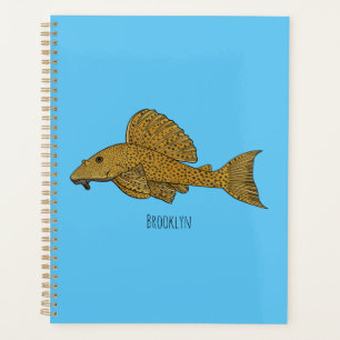 Cartoon Pleco Planer