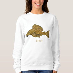 Cartoon Pleco Sweatshirt