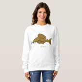 Cartoon Pleco Sweatshirt (Vorne ganz)