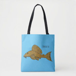 Cartoon Pleco Tasche
