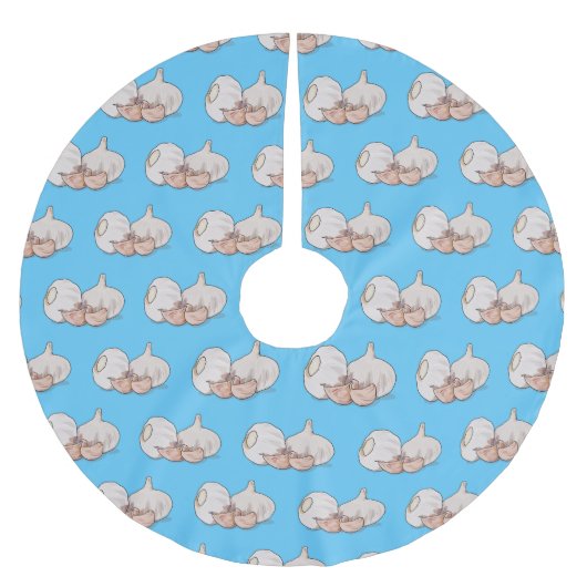 Cartoon Polyester Weihnachtsbaumdecke (Vorderseite)