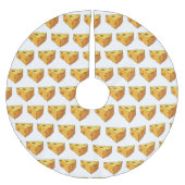 Cartoon Polyester Weihnachtsbaumdecke (Vorderseite)