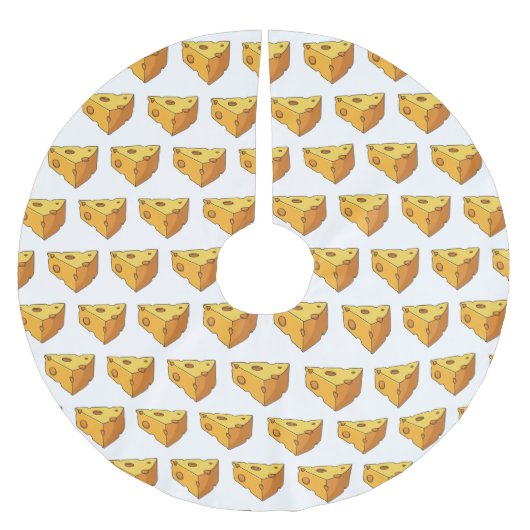 Cartoon Polyester Weihnachtsbaumdecke (Vorderseite)