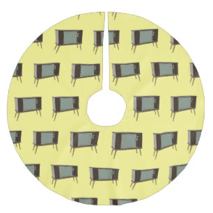 Cartoon Polyester Weihnachtsbaumdecke