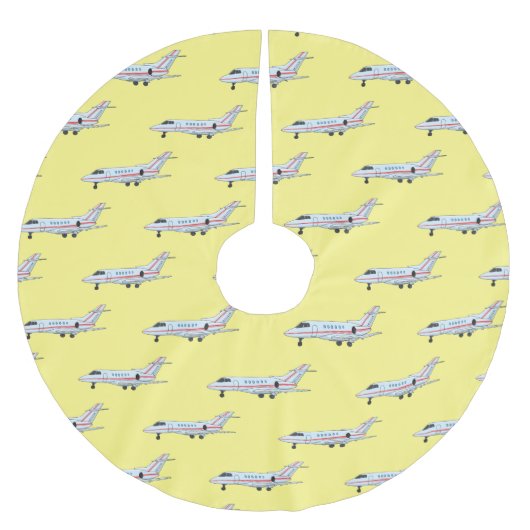 Cartoon Polyester Weihnachtsbaumdecke (Vorderseite)